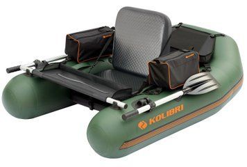 Kolibri K-180F green inflatable rowing boat + Air-Deck