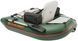 Bateau &agrave; rames gonflable vert Kolibri K-180F avec pont gonflable