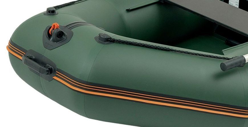 Kolibri KM-200 (Kolibri KM-200) green motor inflatable boat, without deck