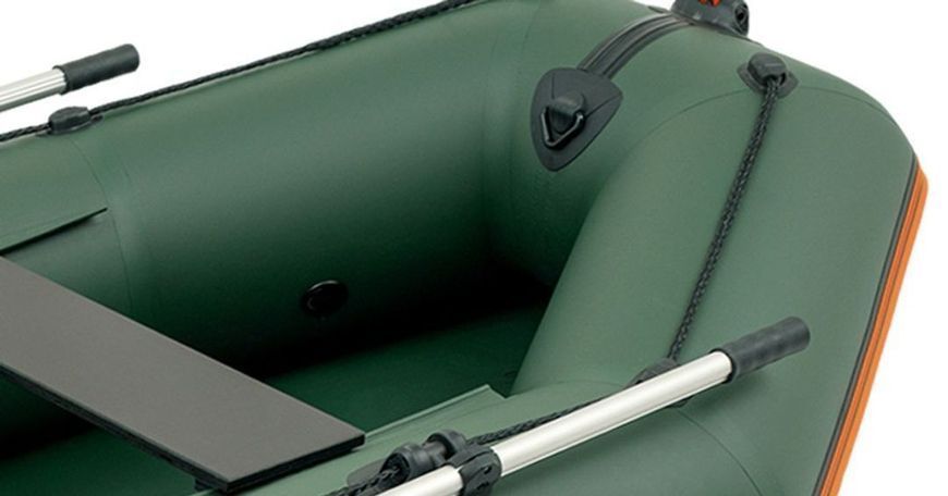 Kolibri KM-200 (Kolibri KM-200) green motor inflatable boat, without deck