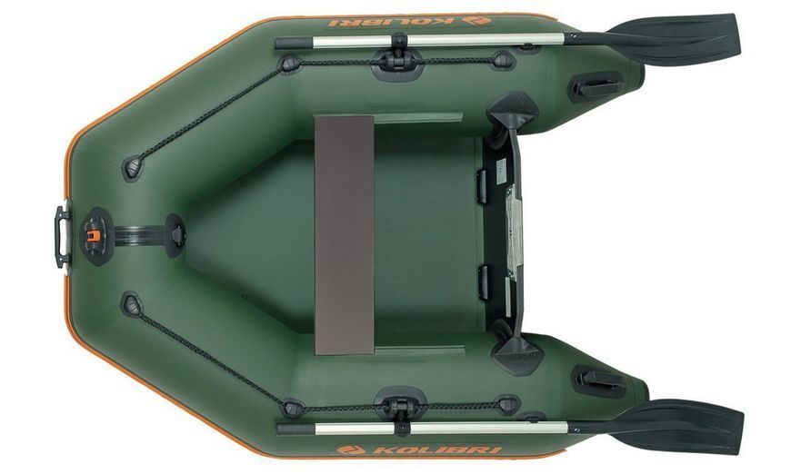 Kolibri KM-200 (Kolibri KM-200) green motor inflatable boat, without deck