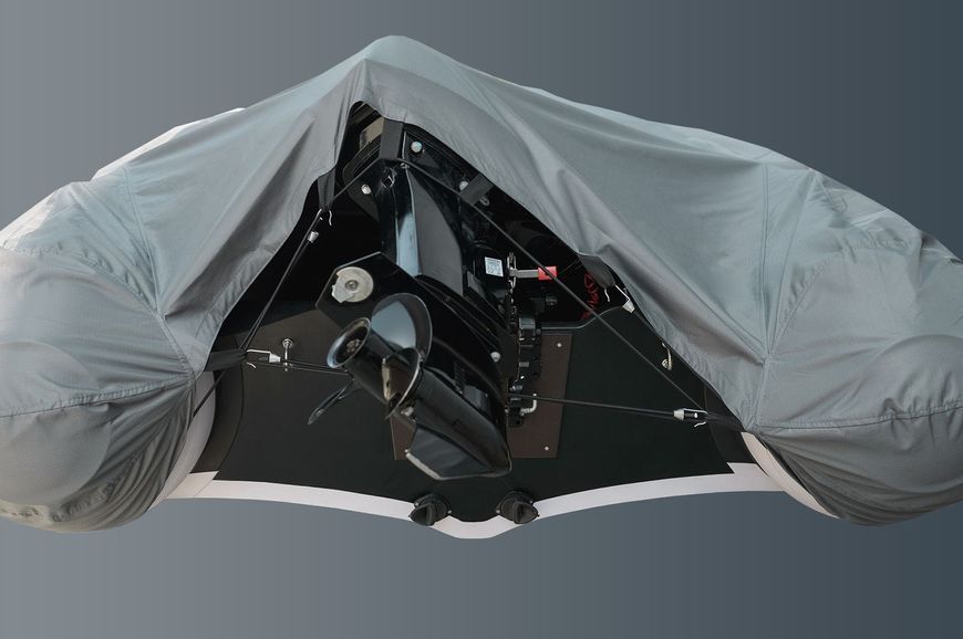 Taud de transport pour bateau Kolibri 370-400 cm, gris fonc&eacute;