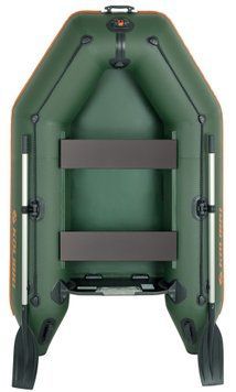 Kolibri KM-245 green motor inflatable boat, without deck