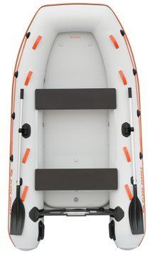 Kolibri KM-300XL light gray motor inflatable boat + Air-Deck