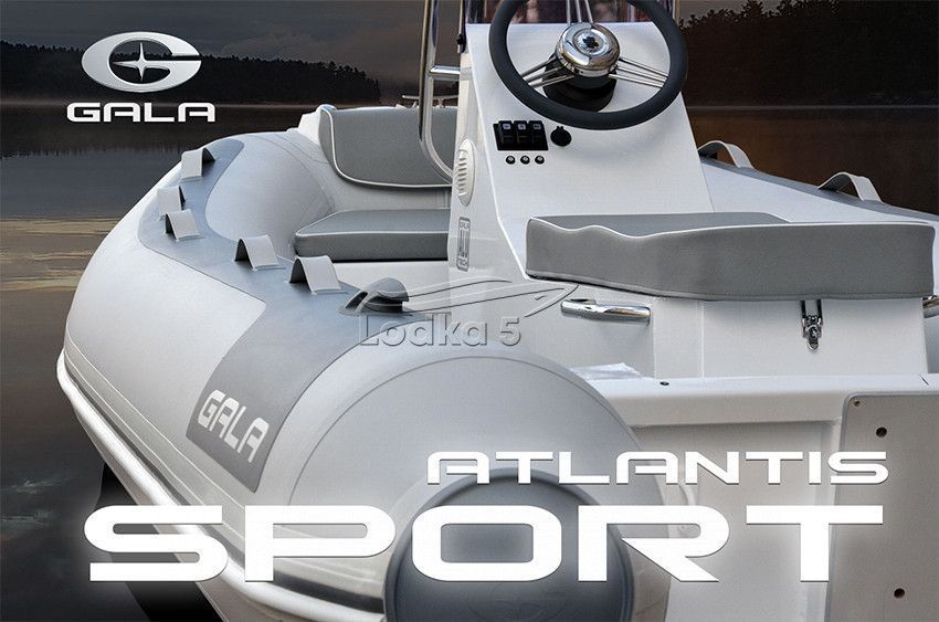 GALA Atlantis Sport A500S RIB (Gala Atlantis Sport RIB A500S) gommone con fondo in alluminio 213406 фото