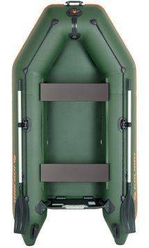 Kolibri KM-280 (Kolibri KM-280) green motor inflatable boat, without deck