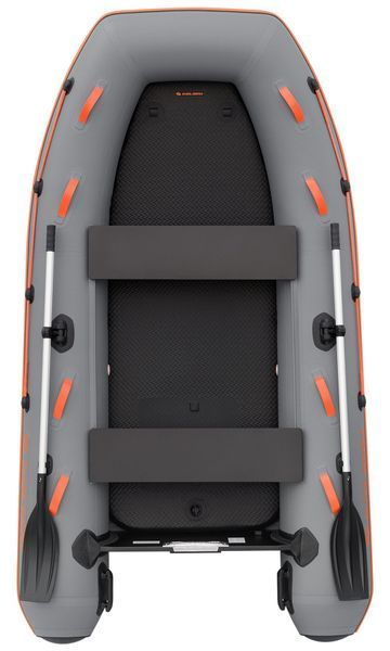Kolibri KM-300XL dark gray motor inflatable boat + Air-Deck