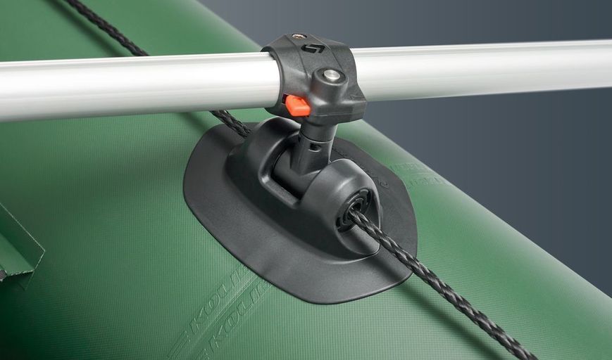 Kolibri KM-280 (Kolibri KM-280) green motor inflatable boat, without deck