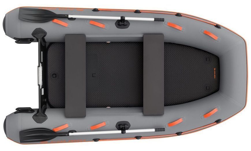Kolibri KM-300XL dark gray motor inflatable boat + Air-Deck