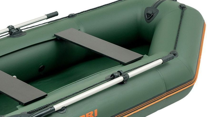 Kolibri KM-300 green motor inflatable boat, without deck