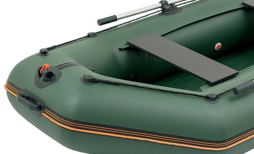 Kolibri KM-300 green motor inflatable boat, without deck