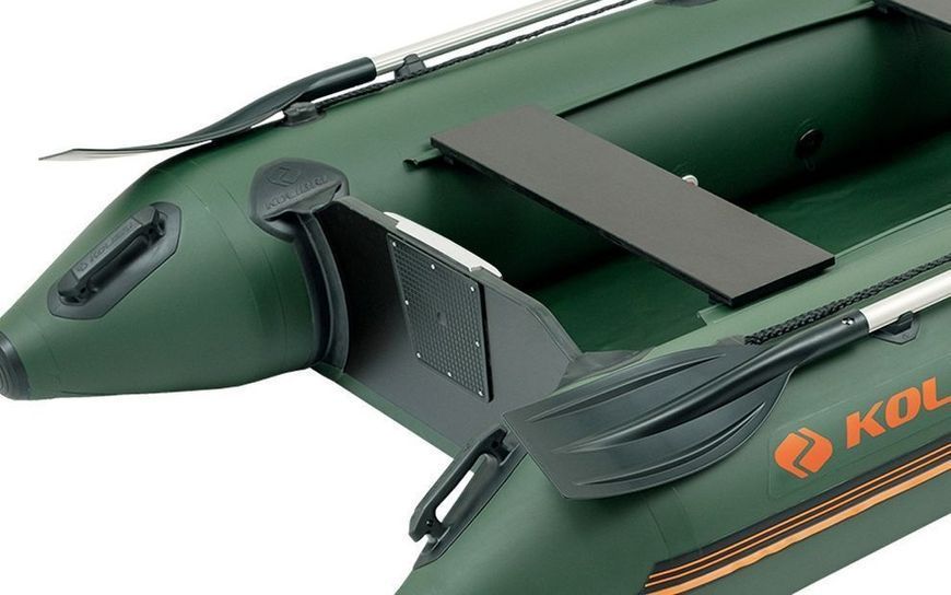 Kolibri KM-300 green motor inflatable boat, without deck