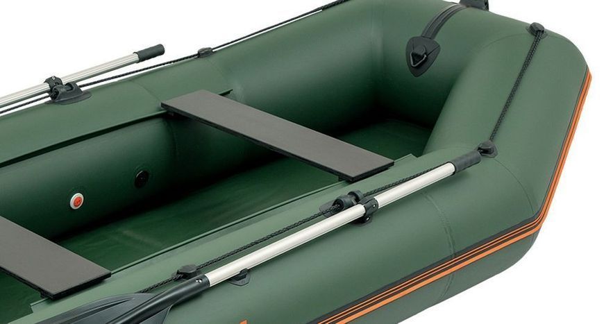Kolibri KM-330 green motor inflatable boat, without deck
