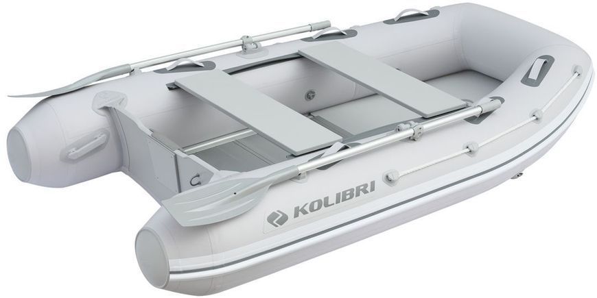 Kolibri KM-270DXL motor keel inflatable boat + aluminum hull
