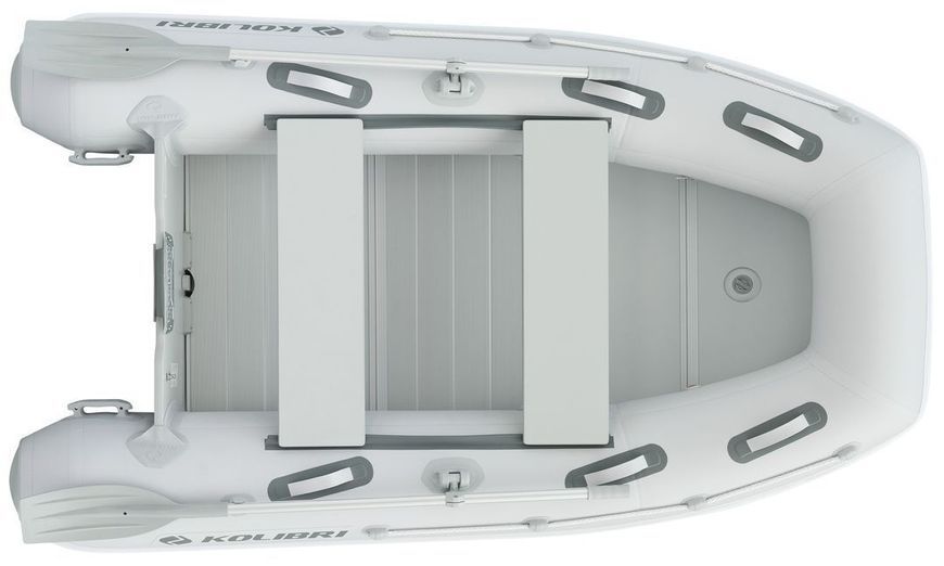 Kolibri KM-270DXL motor keel inflatable boat + aluminum hull