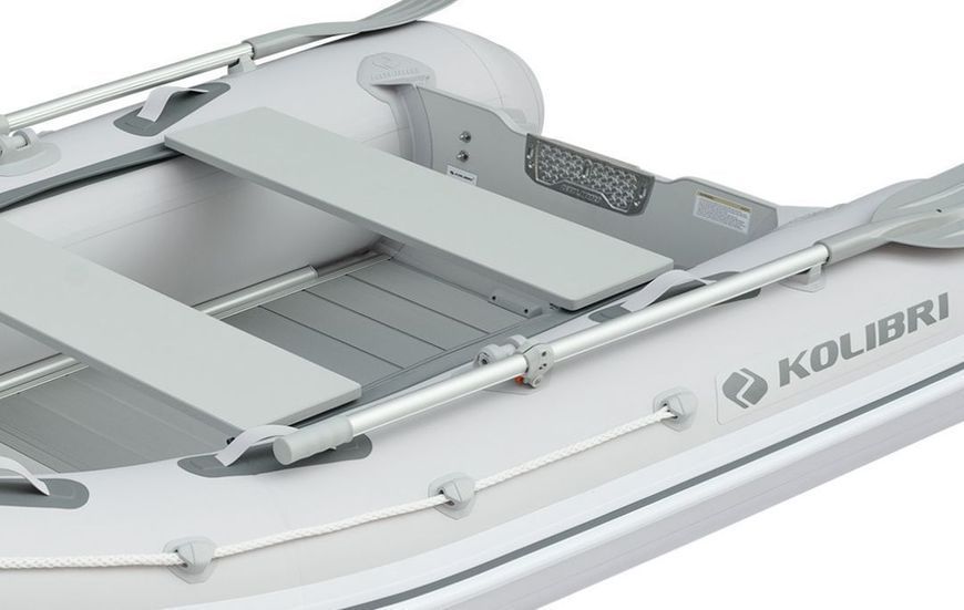 Kolibri KM-270DXL motor keel inflatable boat + aluminum hull