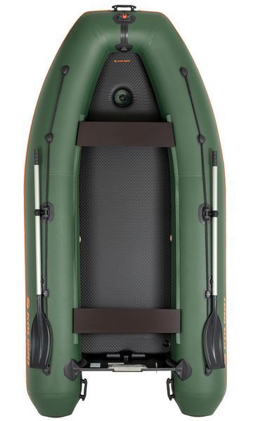 Kolibri KM-330DL green motor keel inflatable boat + slan-book