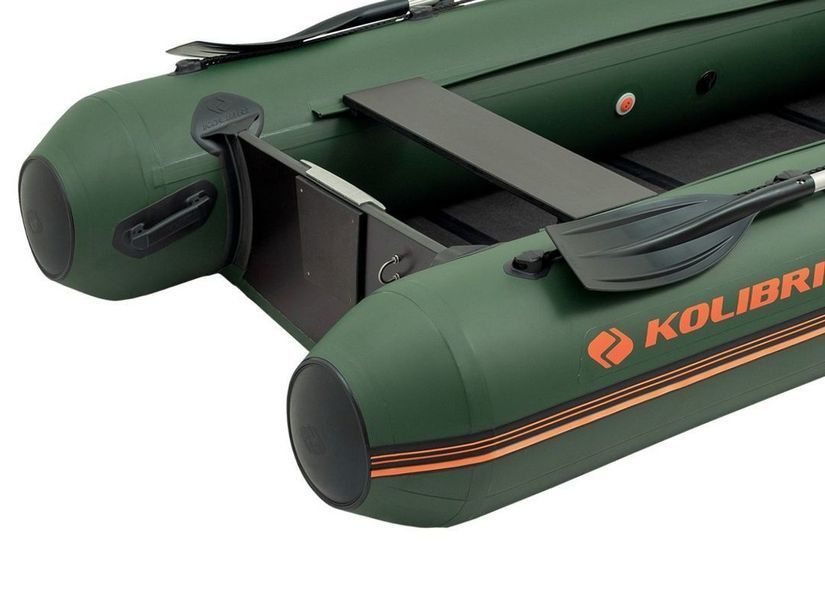 Kolibri KM-330DL green motor keel inflatable boat + slan-book