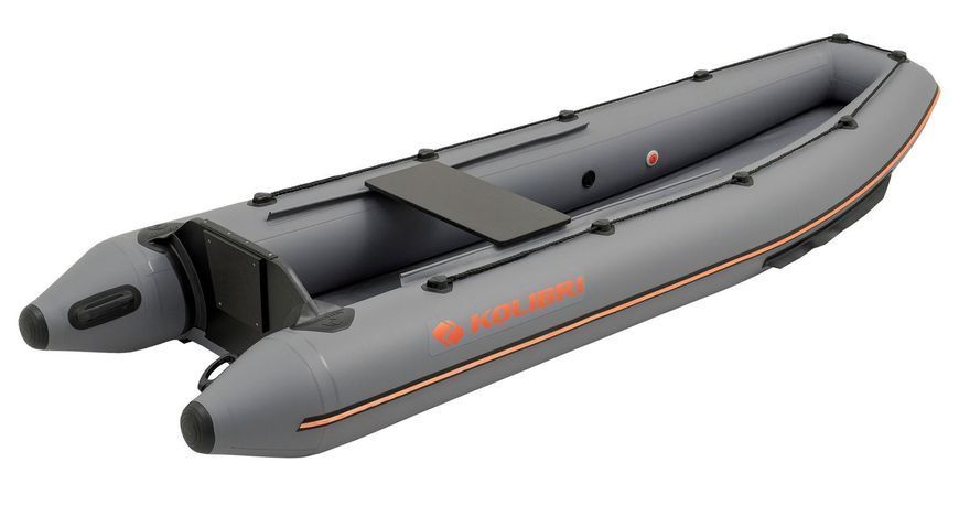 Kolibri KM-330C inflatable canoe without deck, dark gray