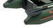 Kolibri KM-260D Profi, bateau pneumatique &agrave; quille motoris&eacute;e vert avec plancher repliable