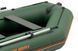 Kolibri KM-260D Profi, bateau pneumatique &agrave; quille motoris&eacute;e vert avec plancher repliable