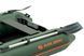 Kolibri KM-260D Profi, bateau pneumatique &agrave; quille motoris&eacute;e vert avec plancher repliable