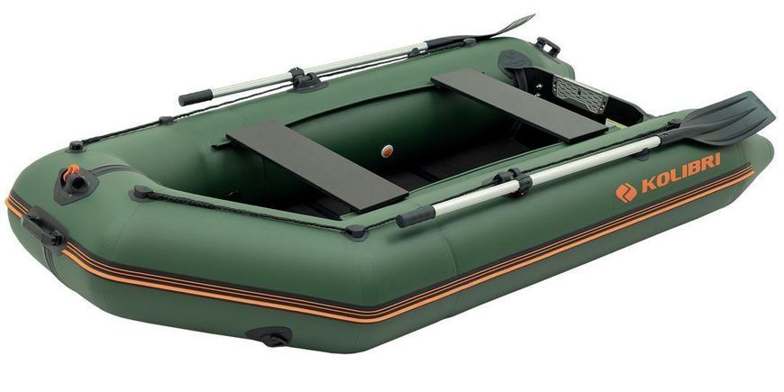 Kolibri KM-280D Profi green motor keel inflatable boat + instruction book