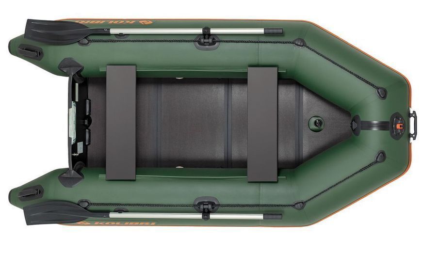 Kolibri KM-280D Profi green motor keel inflatable boat + instruction book