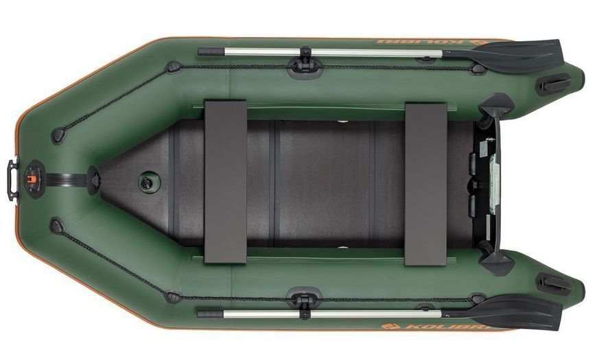 Kolibri KM-280D Profi green motor keel inflatable boat + instruction book