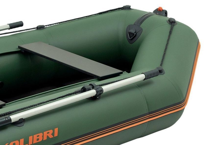 Kolibri KM-280D Profi green motor keel inflatable boat + instruction book