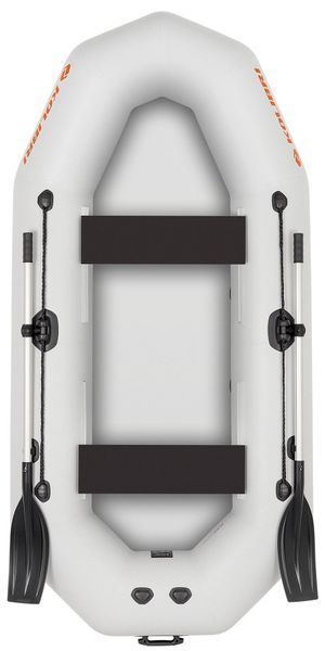 Kolibri K-270T light gray inflatable rowing boat, without deck