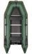 Kolibri KM-330D Profi green motor keel inflatable boat + plywood deck