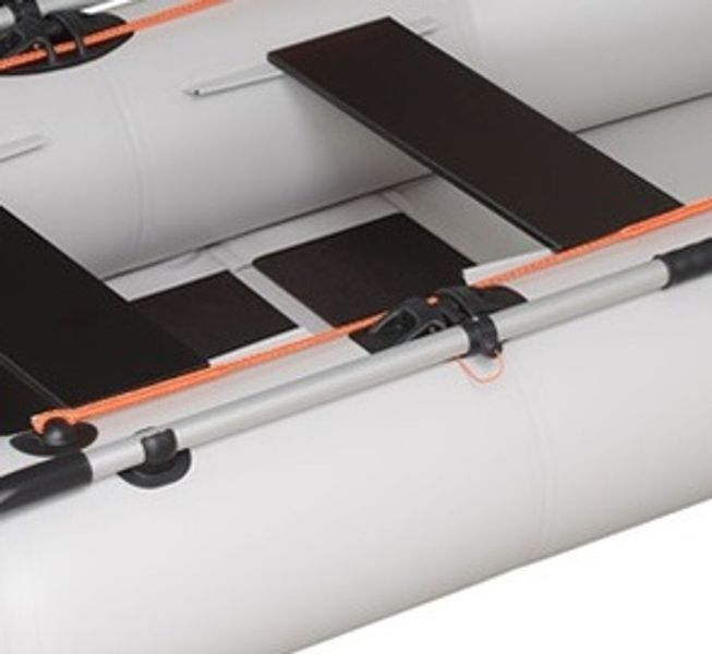 Kolibri K-270T light gray inflatable rowing boat, without deck