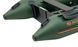 Kolibri KM-330D Profi green motor keel inflatable boat + plywood deck