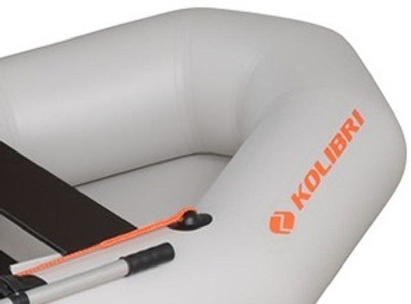 Kolibri K-270T light gray inflatable rowing boat, without deck