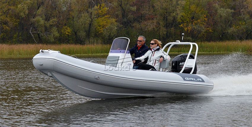 GALA Atlantis Deluxe A450L RIB (Гала Атлантис Делюкс РИБ А450Л) надувная лодка с алюминиевым дном