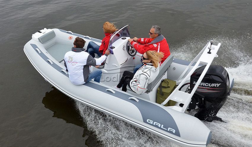GALA Atlantis Deluxe A450L RIB (Гала Атлантис Делюкс РИБ А450Л) надувная лодка с алюминиевым дном