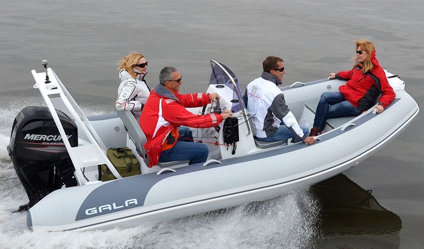 GALA Atlantis Deluxe A450L RIB (Гала Атлантис Делюкс РИБ А450Л) надувная лодка с алюминиевым дном