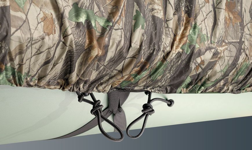 Toldo de transporte para barco Kolibri 290-330 cm, camuflaje