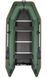 Kolibri KM-360D Profi green motor keel inflatable boat + plywood deck