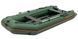 Kolibri KM-360D Profi green motor keel inflatable boat + plywood deck