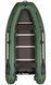 Kolibri KM-330DSL green motor keel inflatable boat + plywood pail