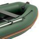Kolibri KM-330DSL green motor keel inflatable boat + plywood pail