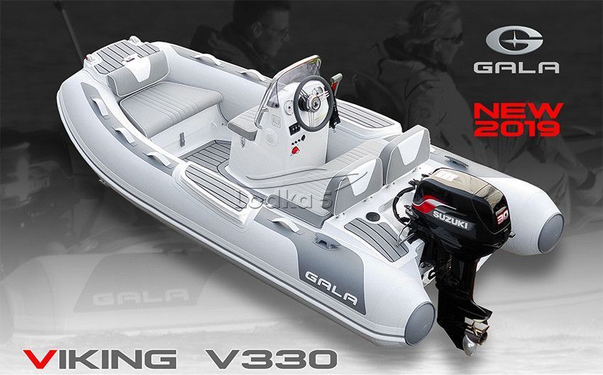 GALA Viking V330 RIB (Гала Викинг РИБ В330) надувная лодка с алюминиевым дном 213407 фото