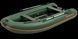 Kolibri KM-360DSL green motor keel inflatable boat + plywood pail