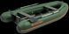 Kolibri KM-360DSL green motor keel inflatable boat + plywood pail