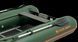 Kolibri KM-360DSL green motor keel inflatable boat + plywood pail