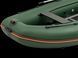 Kolibri KM-360DSL green motor keel inflatable boat + plywood pail
