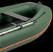 Kolibri KM-360DSL green motor keel inflatable boat + plywood pail