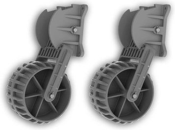 Kolibri transom wheels, plastic